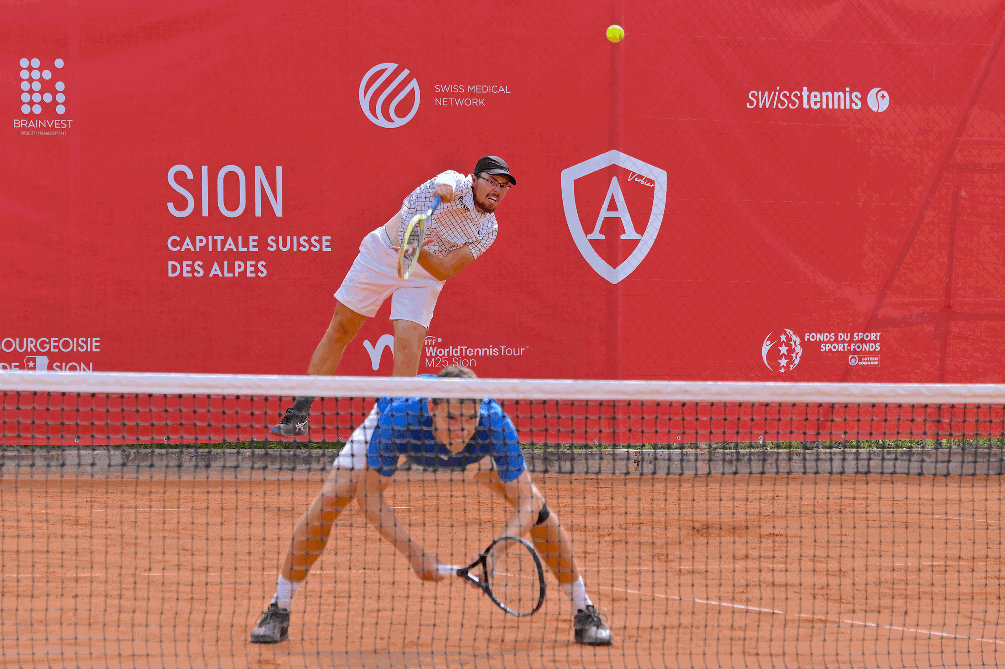 Top-seeded pair Jakub Paul and Matej Vocel win the 2024 AXA Open Sion doubles title