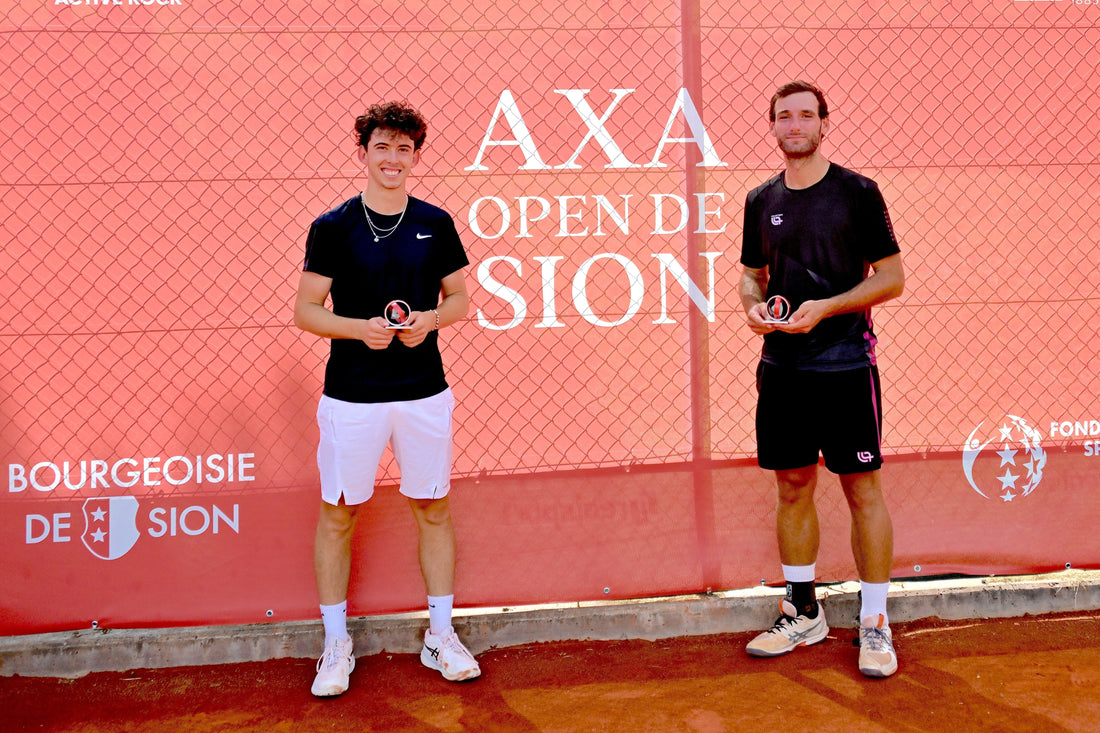 Swiss Duo Parizzia & Casanova Triumph in Doubles Final at the Open de Sion 2025